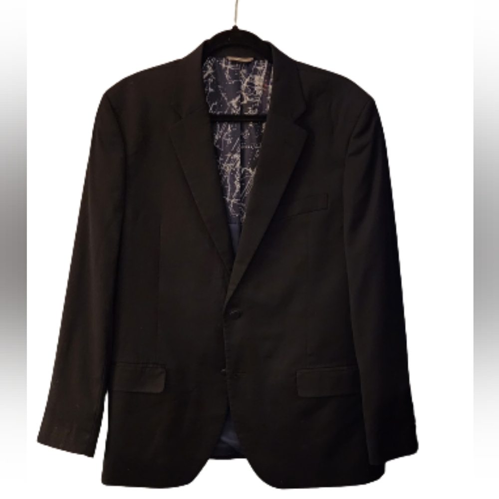 Nautica Navy Blue Men's Blazer Suit Coat Jacket 42R Navy Blue